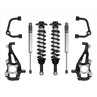 Zestaw Zawieszenia ICON 3,5-4,5'' Lift, Stage 1, Wahacze Rurowe F-150 4WD 2021-2023