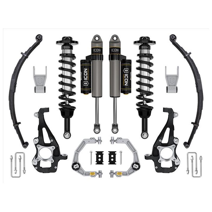 Zestaw Zawieszenia z Resorami ICON 3,5-4,5'' Lift, Stage 2, Billet F-150 4WD 2021-2023