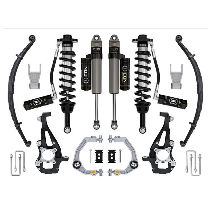 Zestaw Zawieszenia z Resorami ICON 3,5-4,5'' Lift, Stage 3, Billet F-150 4WD 2021-2023
