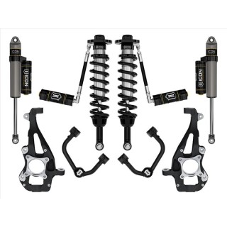 Zestaw Zawieszenia ICON 3,5-4,5'' Lift, Stage 3, Wahacze Rurowe F-150 4WD 2021-2023