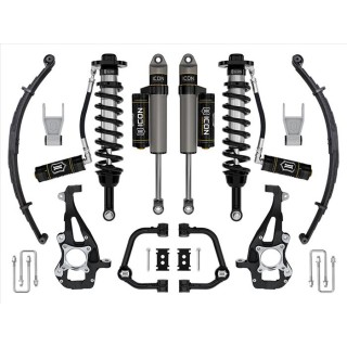 Zestaw Zawieszenia z Resorami ICON 3,5-4,5'' Lift, Stage 3, Wahacze Rurowe F-150 4WD 2021-2023