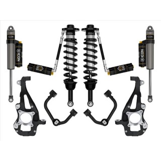 Zestaw Zawieszenia ICON 3,5-4,5'' Lift, Stage 4, Wahacze Rurowe F-150 4WD 2021-2023