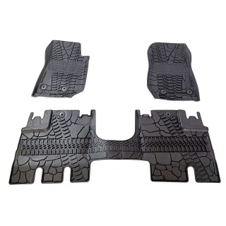Zestaw dywaników gumowych Jeep Wrangler 2014-2017 JKU 4d