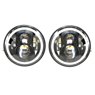 Zestaw Reflektorów 7'' 60W LED 2 Sztuki
