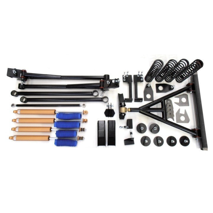 Konwersja +4" Suzuki Samurai zestaw zawieszenia na sprężynach