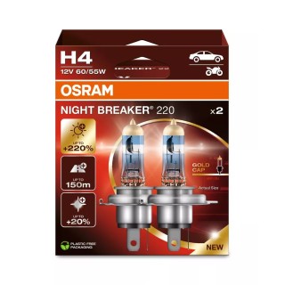 Żarówki NIGHT BREAKER 220 H4 OSRAM - view 2