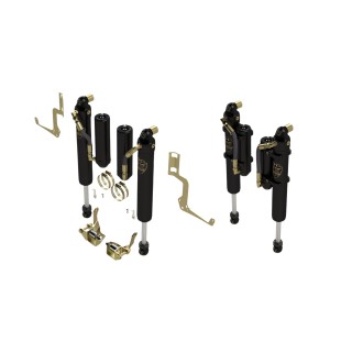 RockSport BLACK Shock Set 2.5–3.5″ Lift – Jeep Wrangler JL / Gladiator