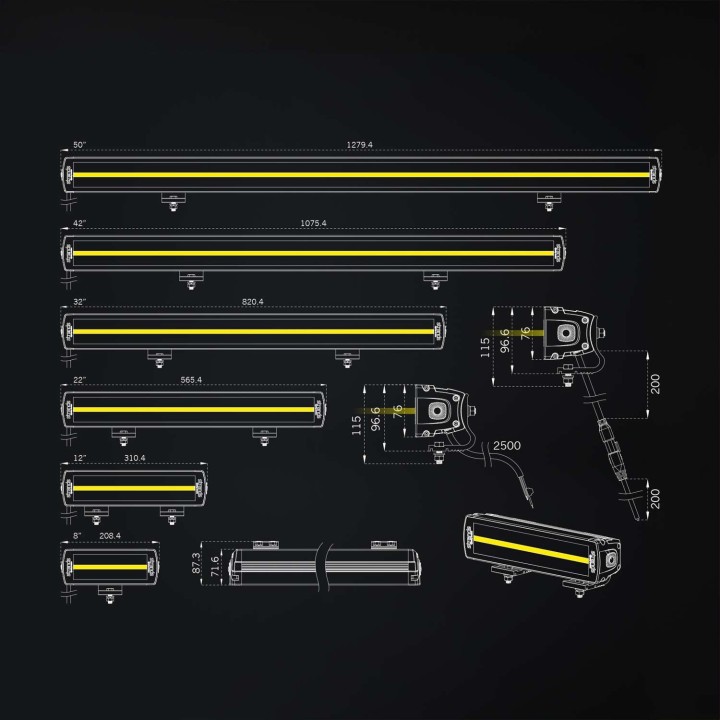 Siberia XP DR 50″ LED Light Bar – Extreme Off-Road Power