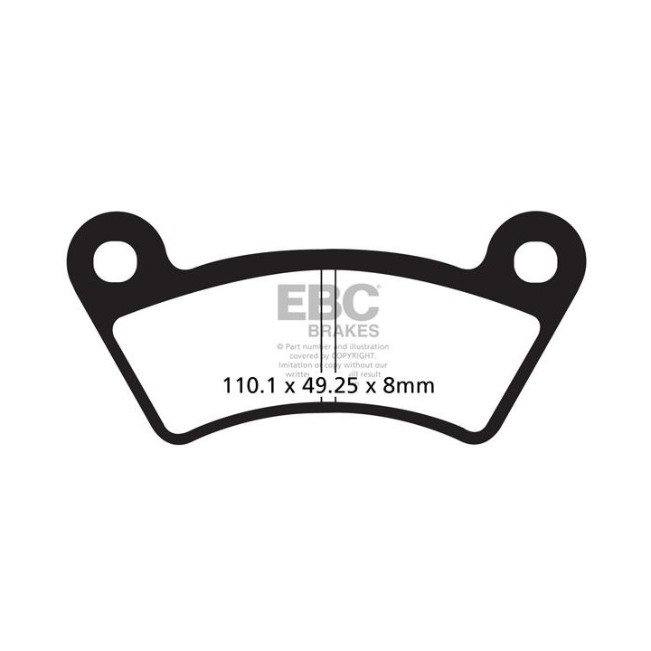 EBC FA482TT – Brake Pads for ATV & Quads | Szekla4x4