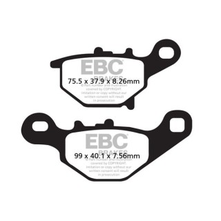 FA401R brake pads from EBC Brakes