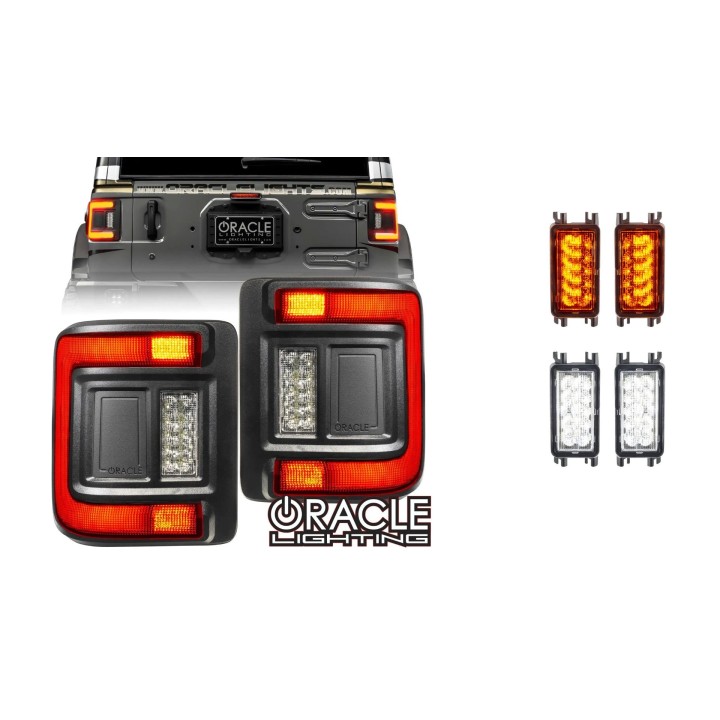 Flush Mount LED Tail Light Kit – Jeep Wrangler JL EU version Oracle Lighting