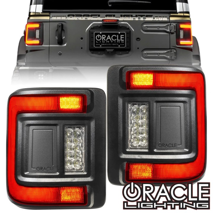 Flush Mount LED Tail Light Kit – Jeep Wrangler JL EU version Oracle Lighting - view 10