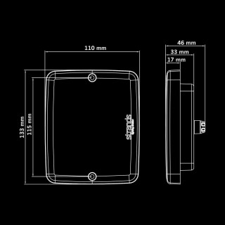 Strands FOR9T Illusion – LED Reverse and Fog Light