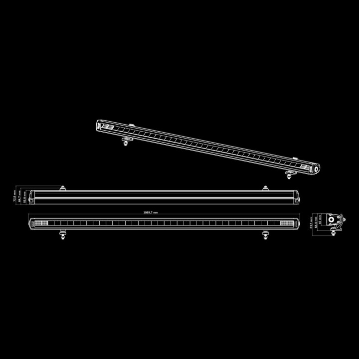 Strands Siberia XPA SR 42″ LED Bar – Long-Range Off-Road Light | Powerful & Durable