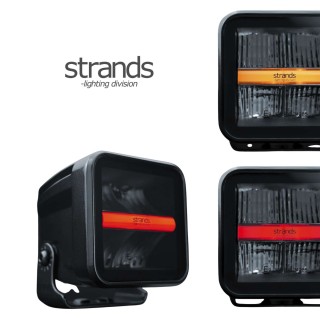Strands Siberia XP Red Panda – 38 W LED Work Light | Szekla4x4