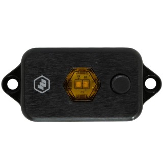 Baja Designs LED Dome Light with Switch – AMBER | Universal 12V Interior Light