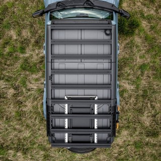 OX PRO Aluminium Camping Table Under Roof Rack, 25 kg