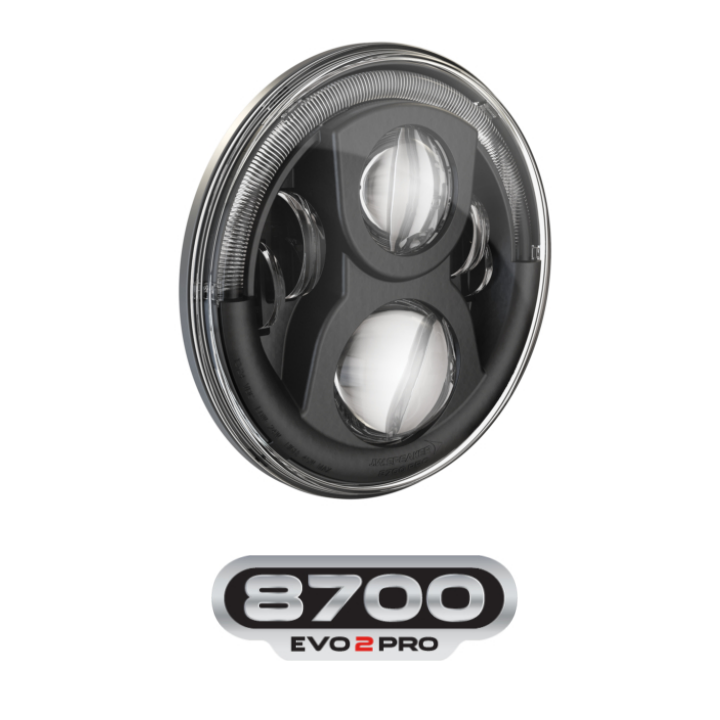 SET of J.W. Speaker 8700 EVO 2 PRO – LED Headlight 7″ (Part No. 0556981) JW SPEAKER - view 6