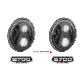 SET of J.W. Speaker 8700 EVO 2 PRO – LED Headlight 7″ (Part No. 0556981) JW SPEAKER