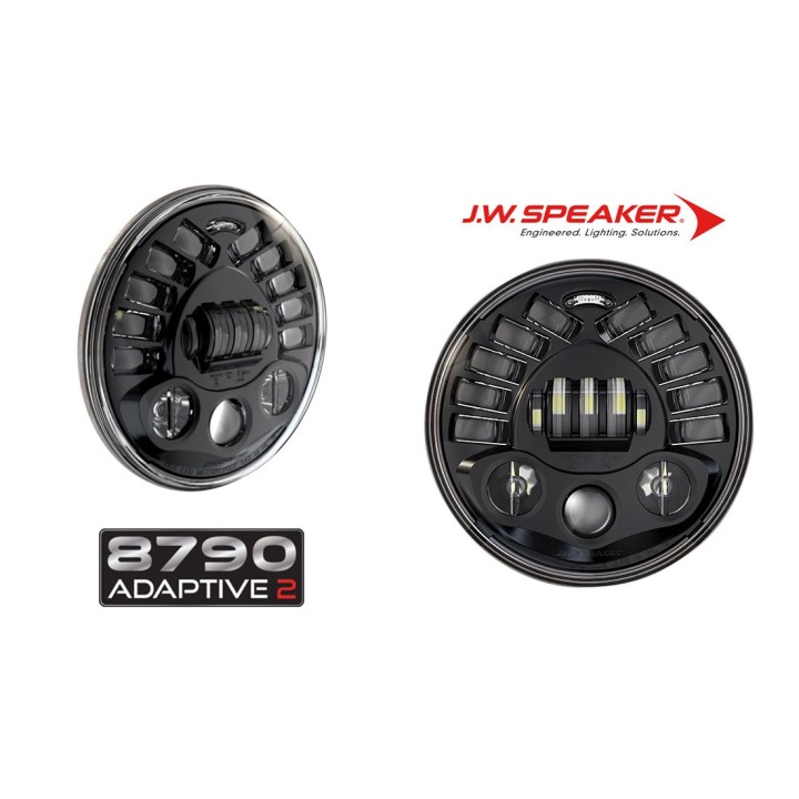 J.W. Speaker 8790 Adaptive 2 – Set of 7" LED Headlights (0555011) JW SPEAKER - view 2
