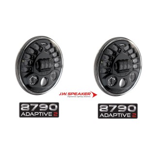 J.W. Speaker 8790 Adaptive 2 – Set of 7" LED Headlights (0555011) JW SPEAKER