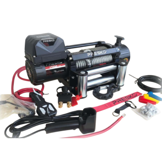 Presko Raptor 13500lbs Winch – Synthetic Rope | 12V | 6130 kg Pulling Capacity - view 2