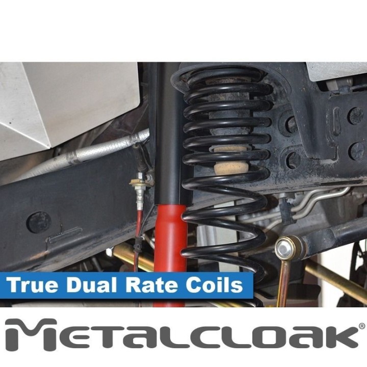 JK Wrangler Coils 2 Door 3.5" |4 Door 2.5" True Dual Rate Coils Front METALCLOAK - view 3