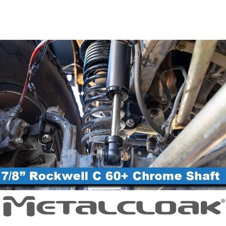 RockSport BLACK 2.5"/3.5" JK Wrangler Reservoir Long Travel Shocks |Adjustable Front Pair METALCLOAK - view 4