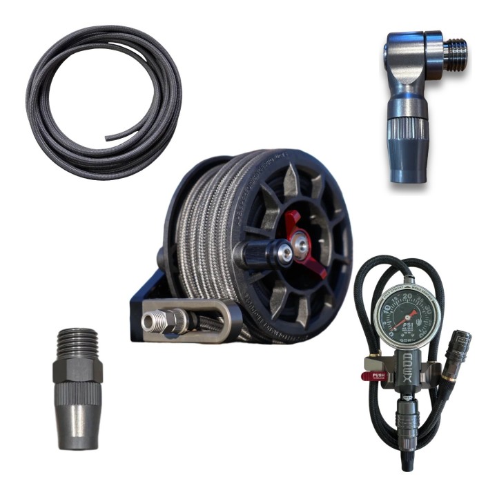APEX Compact Reel System Complete Kit with Inflator and Hose