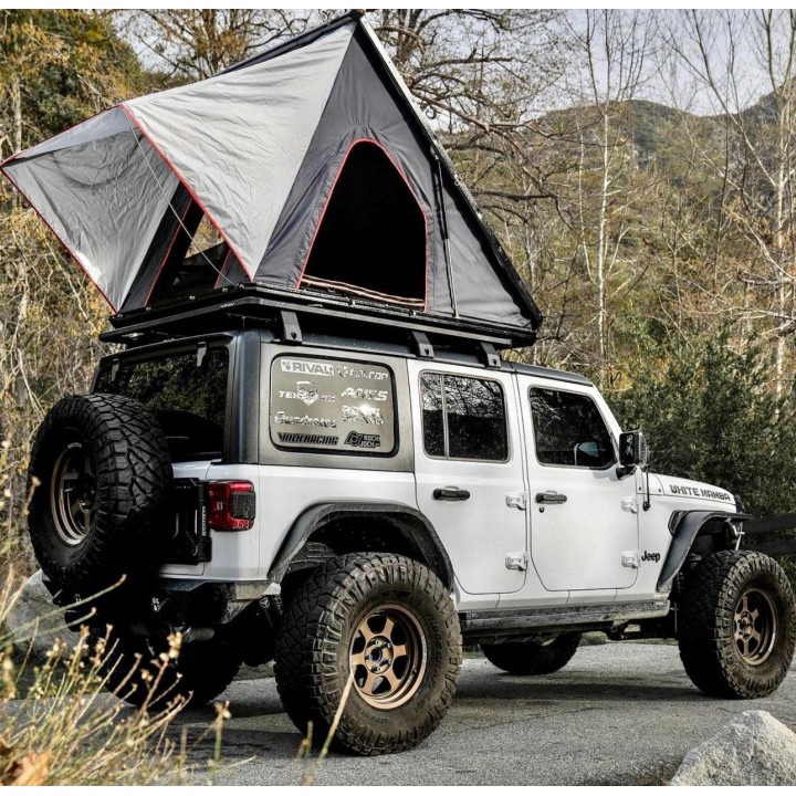 Roof Rack Platform for Wrangler JL with Extension and Mounting Points RIVAL 4x4 Osłony i zderzaki - view 6