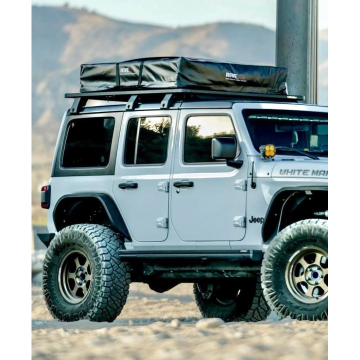 Roof Rack Platform for Wrangler JL with Extension and Mounting Points RIVAL 4x4 Osłony i zderzaki - view 7