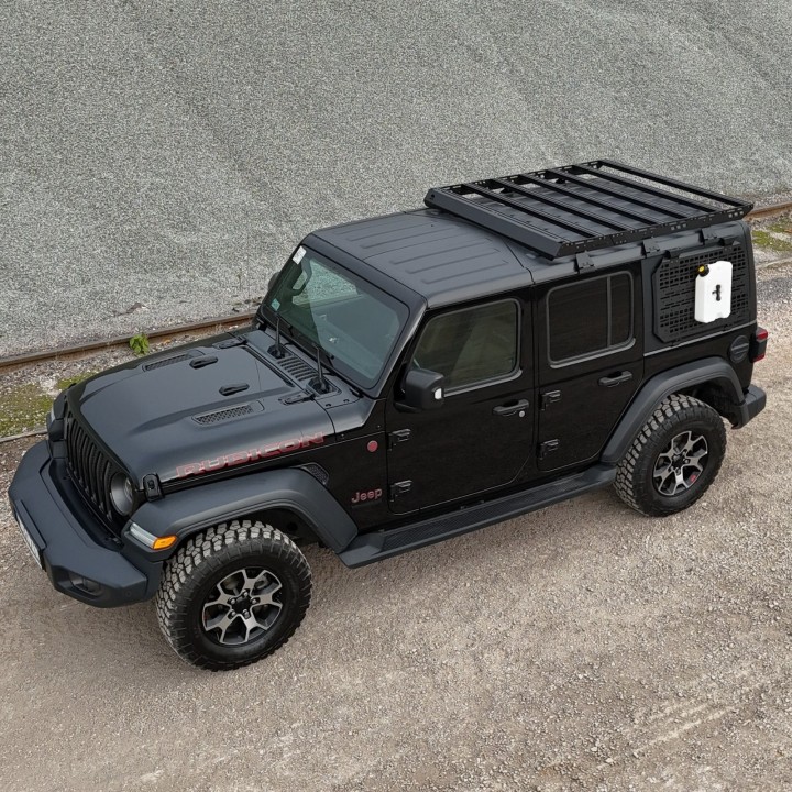 3/4 Roof Rack - Wrangler JLU Bison Gear