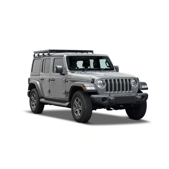 Slimline II 1/2 Tall Roof Rack Kit Jeep Wrangler JL 4 Door 2018+ Front Runner - view 2