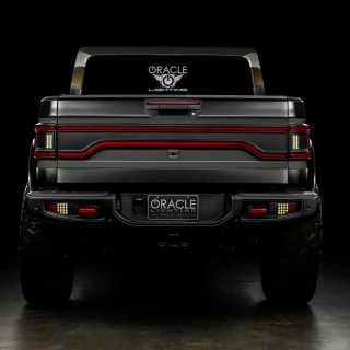 2020-2025 Jeep Gladiator JT Racetrack LED Tailgate Panel Light Oracle Lighting