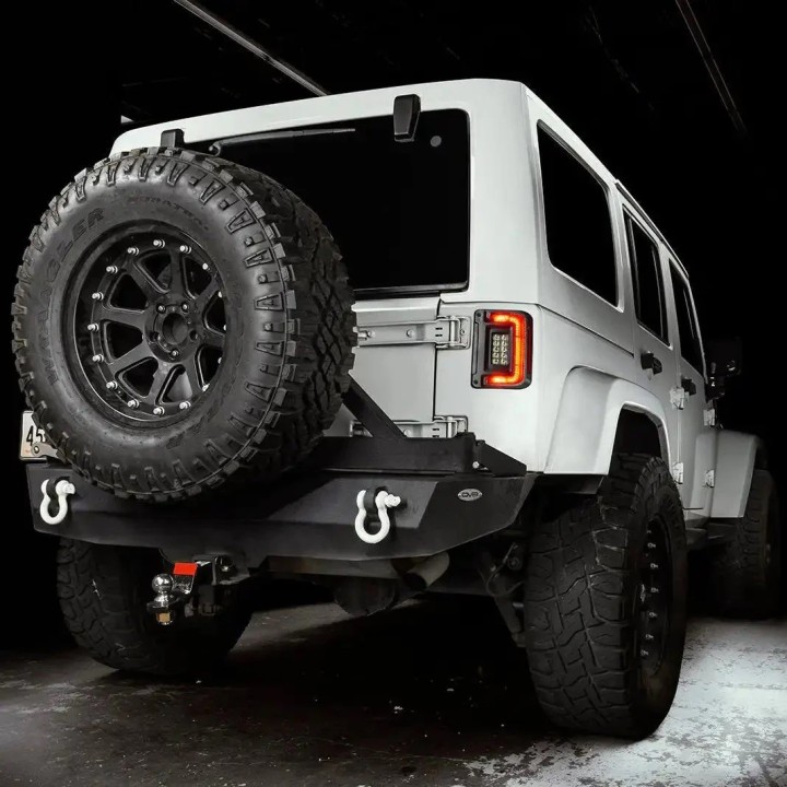 EU Flush LED Tail Lights Set Jeep Wrangler JK 2007-2017