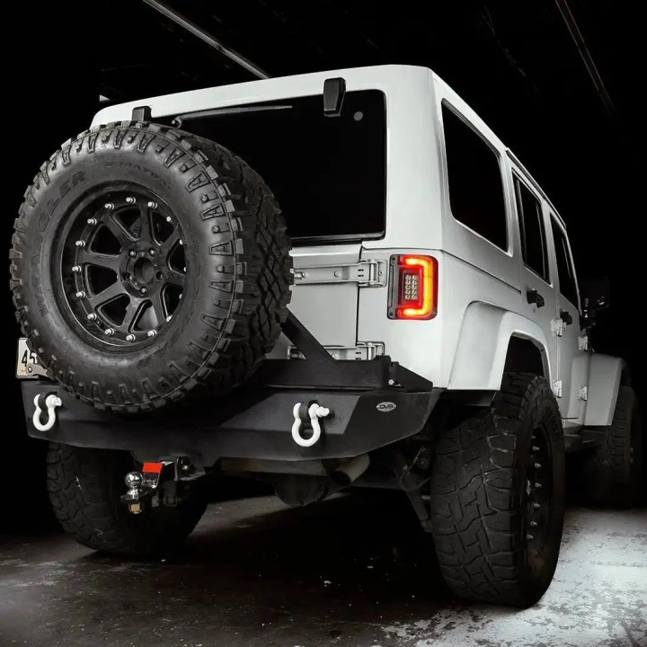 EU Flush LED Tail Lights Set Jeep Wrangler JK 2007-2017
