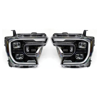 Clear 4-Lens LED Headlights for Ford Ranger T9 2023+