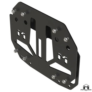 JL Wrangler Spare Tire Lift Bracket METALCLOAK