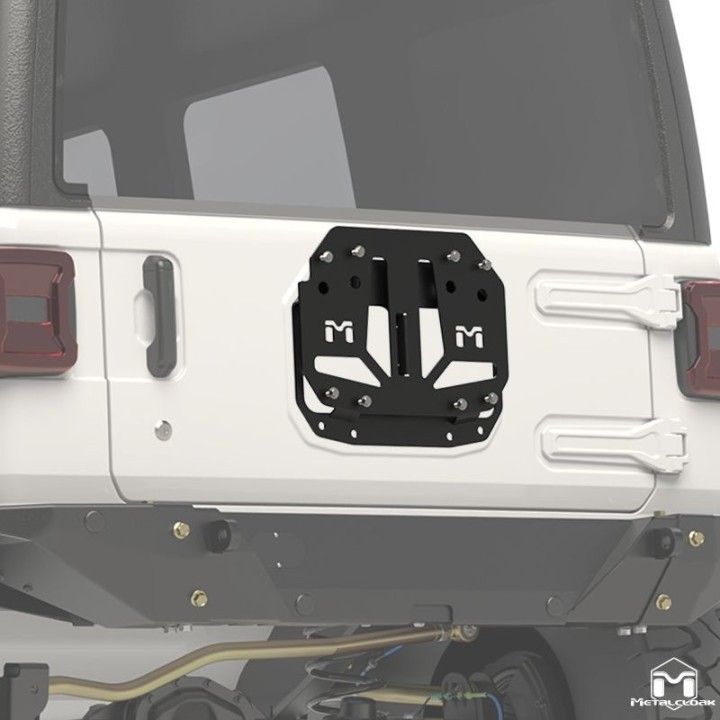 JL Wrangler Spare Tire Lift Bracket METALCLOAK - view 2