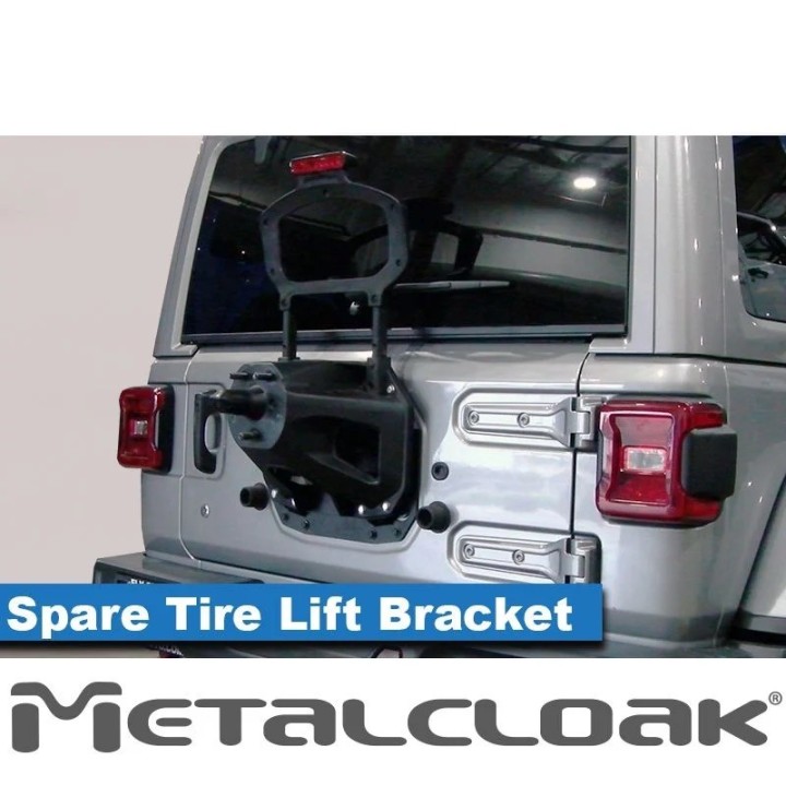JL Wrangler Spare Tire Lift Bracket METALCLOAK - view 4