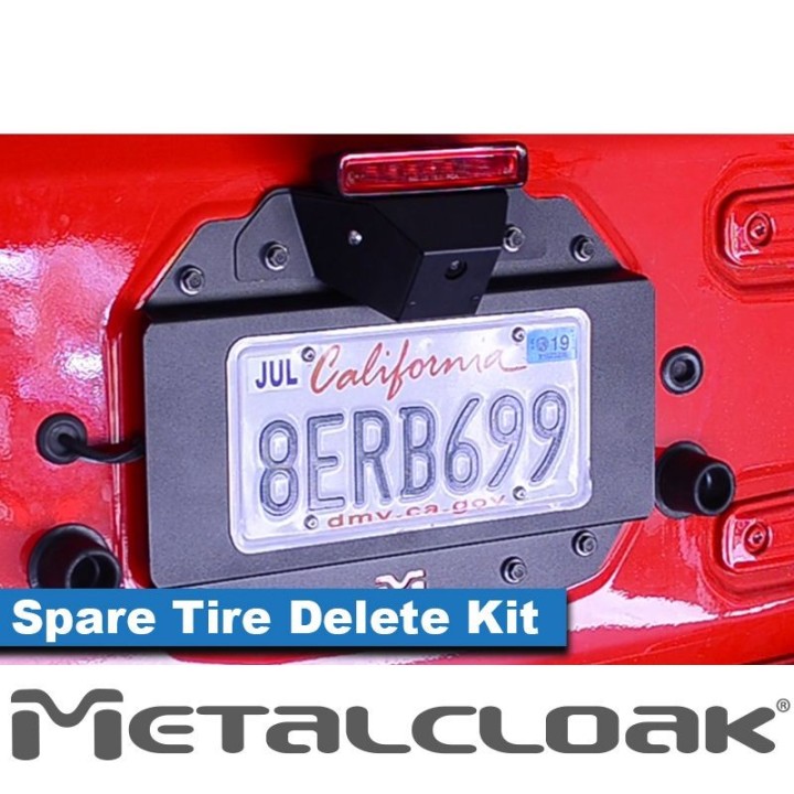 MetalCloak Spare Tire Delete Kit for Jeep JL – Szekla4x4