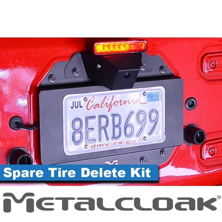 MetalCloak Spare Tire Delete Kit for Jeep JL – Szekla4x4