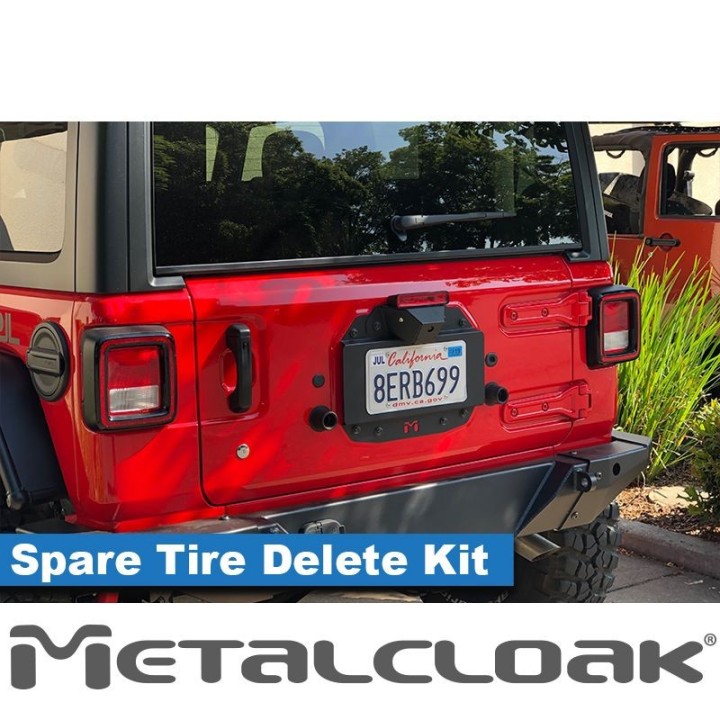 MetalCloak Spare Tire Delete Kit for Jeep JL – Szekla4x4