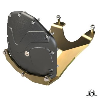 JL Wrangler | JT Gladiator Front Differential Cover & Glide Skid System M210 | 3rd Gen D44 Rubicon Edition METALCLOAK