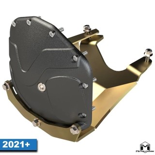 2021- JL Wrangler | JT Gladiator Front Differential Cover & Glide Skid System M210 | 3rd Gen D44 Rubicon Edition METALCLOAK