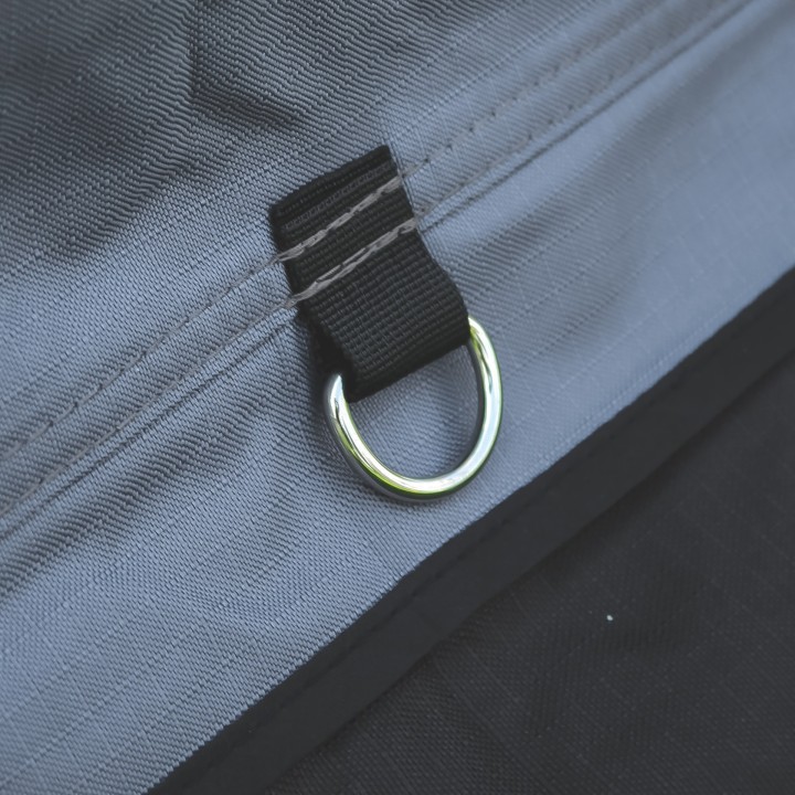 Przedsionek zadaszenia Batwing 2,4 m pasażer szary