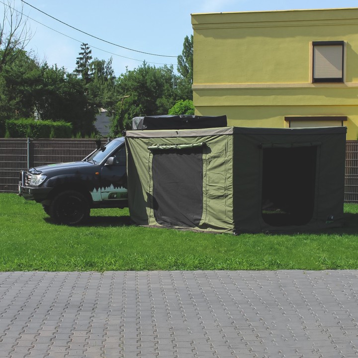 Przedsionek zadaszenia HEX 2 m kierowca zielony