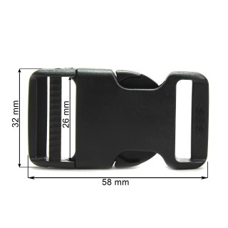 Uniwersalna klamra  szerokość 25mm