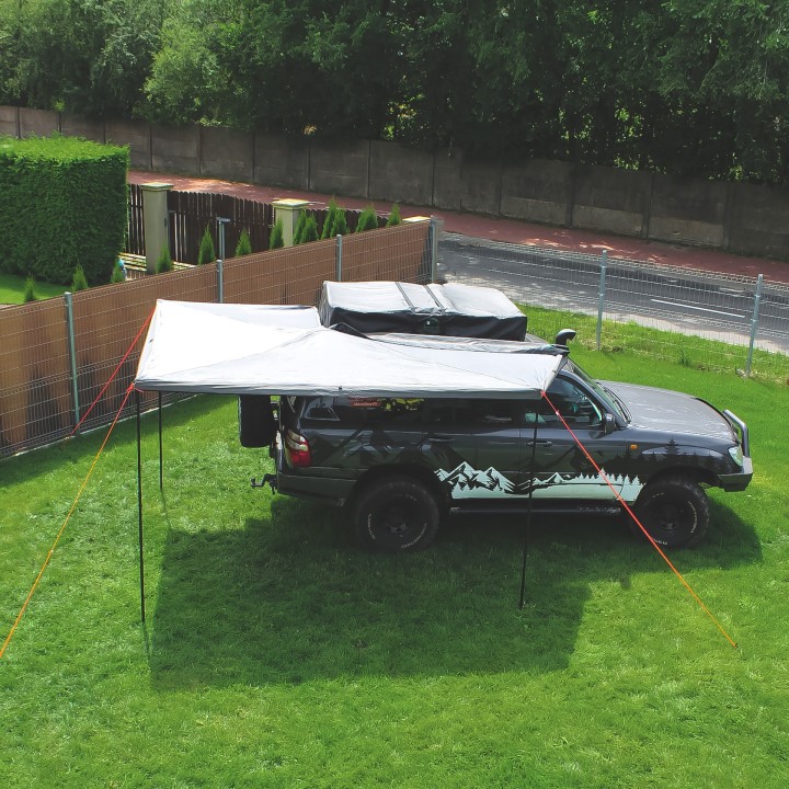 Zadaszenie Batwing  270° 2,4 m zielony pasażer