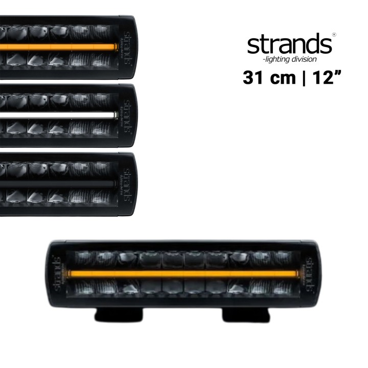 Siberia XPA DR 12in LED Light Bar 809426A White/Amber
